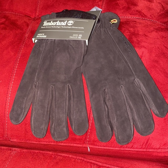 Mens Timberland Touch Screen Technology Gloves - Picture 3 of 7